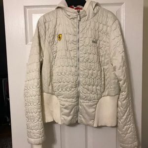 White Puma Sportive Jacket